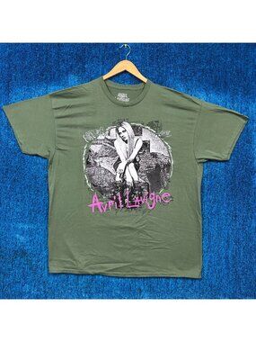 Avril Lavigne Self Titled Punk Rock Graphic T-Shirt Size XXXL